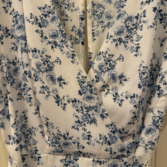 Altar’d State Blue Floral Mini Dress - Picture 3 of 4